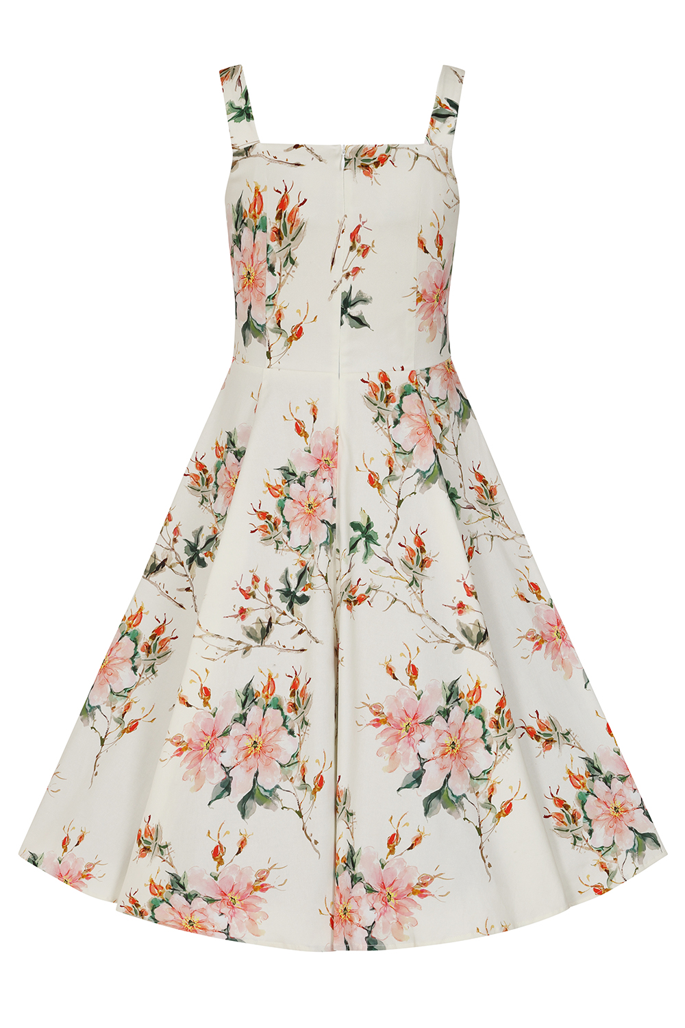 Spring Petal Swing Dress